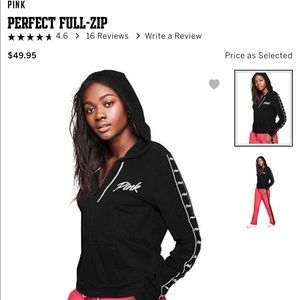 new without tags PINK hoodie. Spring 2018 line